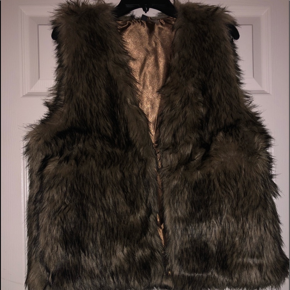 Faux Fur Vest